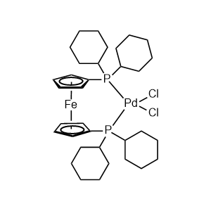 [1,1′-Bis(di-cyclohexylphosphino)ferrocene]dichloropalladium(II)