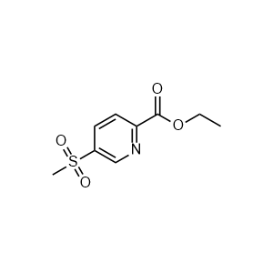 ethyl 5-(methylsulfonyl)picolinate