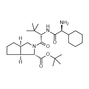 tert-Butyl 2-(2-(2-amino-2-cyclohexylacetamido)-3,3-dimethylbutanoyl)octahydrocyclopenta[c]pyrrole-1-carboxylate