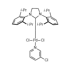 (1,3-Bis(2,6-diisopropylphenyl)imidazolidene)( 3-chloropyridyl)palladium(II) dichloride
