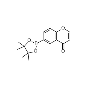 6-(4,4,5,5-tetramethyl-1,3,2-dioxaborolan-2-yl)-4H-chromen-4-one