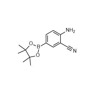 2-Amino-5-(4,4,5,5-tetramethyl-1,3,2-dioxaborolan-2-yl)benzonitrile
