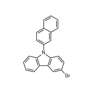 3-Bromo-9-(naphthalen-2-yl)carbazole