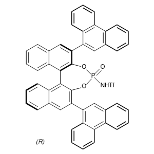 1,1,1-Trifluoro-N-[(11bR)-4-oxido-2,6-di-9-phenanthrenyldinaphtho[2,1-d:1',2'-f][1,3,2]dioxaphosphepin-4-yl]methanesulfonamide