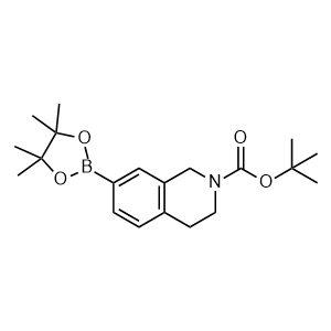 tert-Butyl 7-(4,4,5,5-tetramethyl-1,3,2-dioxaborolan-2-yl)-3,4-dihydroisoquinoline-2(1H)-carboxylate
