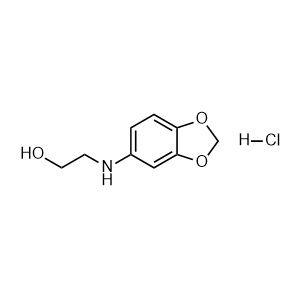 2-(benzo[d][1,3]dioxol-5-ylamino)ethan-1-ol hydrochloride