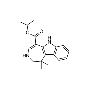 Isopropyl 1,1-dimethyl-1,2,3,6-tetrahydroazepino[4,5-b]indole-5-carboxylate