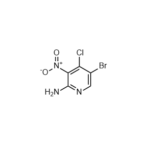 2-Amino-5-bromo-4-chloro-3-nitropyridin