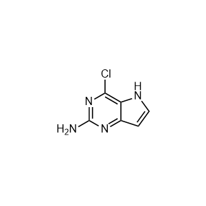 4-Chloro-5H-pyrrolo[3,2-d]pyrimidin-2-amine