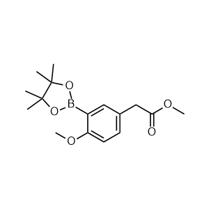 Methyl 2-(4-methoxy-3-(4,4,5,5-tetramethyl-1,3,2-dioxaborolan-2-yl)phenyl)acetate