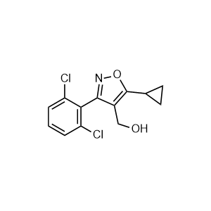 (5-Cyclopropyl-3-(2,6-dichlorophenyl)isoxazol-4-yl)methanol
