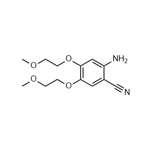 2-amino-4,5-bis(2-methoxyethoxy)benzonitrile