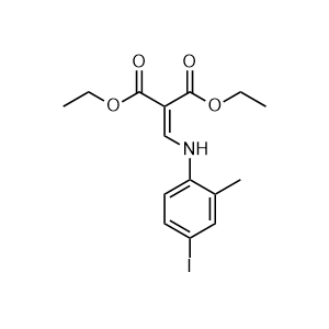Diethyl 2-((4-iodo-2-methylphenylamino)methylene)malonate