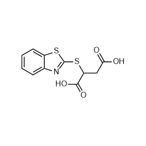 2-(Benzo[d]thiazol-2-ylthio)succinic acid