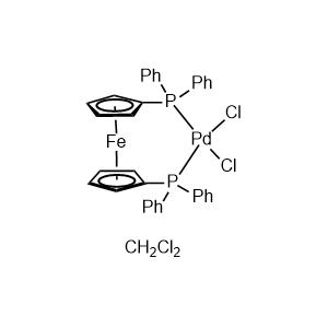 1,1'-Bis(diphenylphosphino)ferrocene-palladium(II)dichloride dichloromethane complex