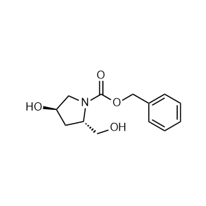 benzyl (2S,4R)-4-hydroxy-2-(hydroxymethyl)pyrrolidine-1-carboxylate