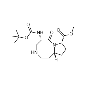 (5S,8S,10aR)-Methyl 5-(tert-butoxycarbonylaMino)-6-oxodecahydropyrrolo[1,2-a][1,5]diazocine-8-carboxylate