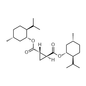 (1S,2S)-bis((1R,2S,5R)-2-isopropyl-5-methylcyclohexyl) cyclopropane-1,2-dicarboxylate