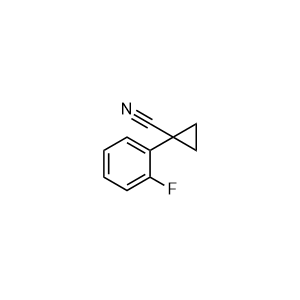 1-(2-Fluorophenyl)cyclopropanecarbonitrile