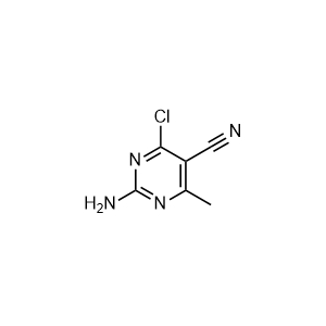 4-chloro-2-imino-6-methyl-1,2-dihydropyrimidine-5-carbonitrile